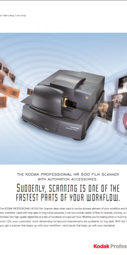 Kodak HR500 Scanner (Embedded software)